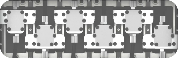 InssTek's CVM(Clogged Vibration Method) type powder feeder can feed and control multi powders at the same time.