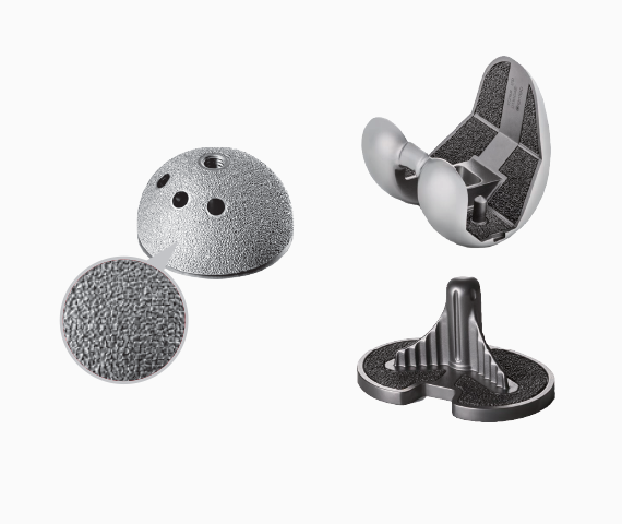 Titanium Metal Porous Coating on Artificial Joint